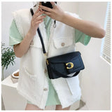 2-in-1 Underarm & Crossbody Square Bag Set
