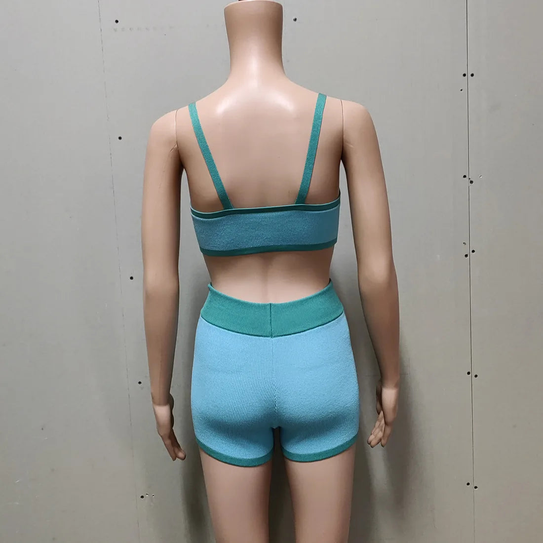 Tuularose Summer Shorts Two-Piece Set Women's Sexy Beach Vacation Sling Top Knitted Shorts Set 2025 Y2k Hot Girls Short Sets