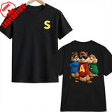 Alvin and the Chipmunks Double-Sided Cotton Tee
