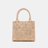 Floral Pearl Mini Duffel Bag