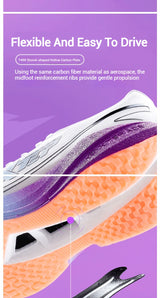 Xtep Shyft 1.0 Professional Running Shoes For Men 2025 Summer Marathon Shock Absorbing Carbon Plate Racing Shoes 875319110083