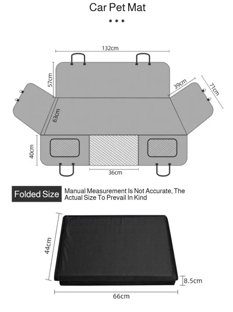 Waterproof Pet Car Seat Cover – Nonslip Hammock