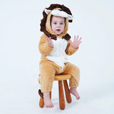 Umorden Baby & Toddler Animal Romper | Cozy Plush Cartoon Coverall