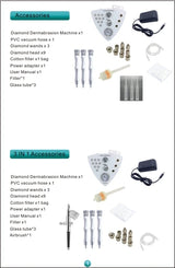 3-in-1 Diamond Microdermabrasion Facial Device