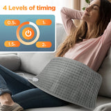 Electric Heating Pad 30*60cm Multifunctional Heating Blanket Cushion 9&10 Levels Temperature Body Back Warmer For Home Office