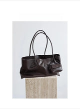 Motingsome Oversized Natural Leather Woman Bags 2025 New Fashion Handbag and Purses Large Capacity Commuter Bag Casual Tote
