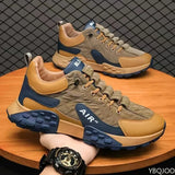Large Size Spring and Autumn New Thick Sole Height Increasing Casual Men's Shoes Niche Trend Versatile Flat Sports Men's Shoes