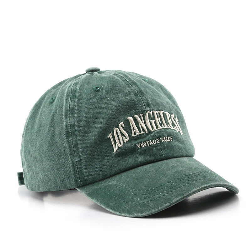 Unisex Washed Embroidered Baseball Cap