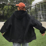 Men’s Solid Zip-Up High Street Hoodie