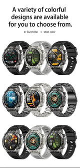 GUHUAVMI TANK Y102 – Military GPS Smart Watch for Men