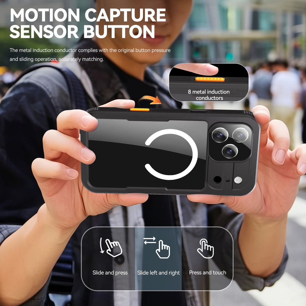Shellbox Magnetic IP68 Waterproof Phone Case