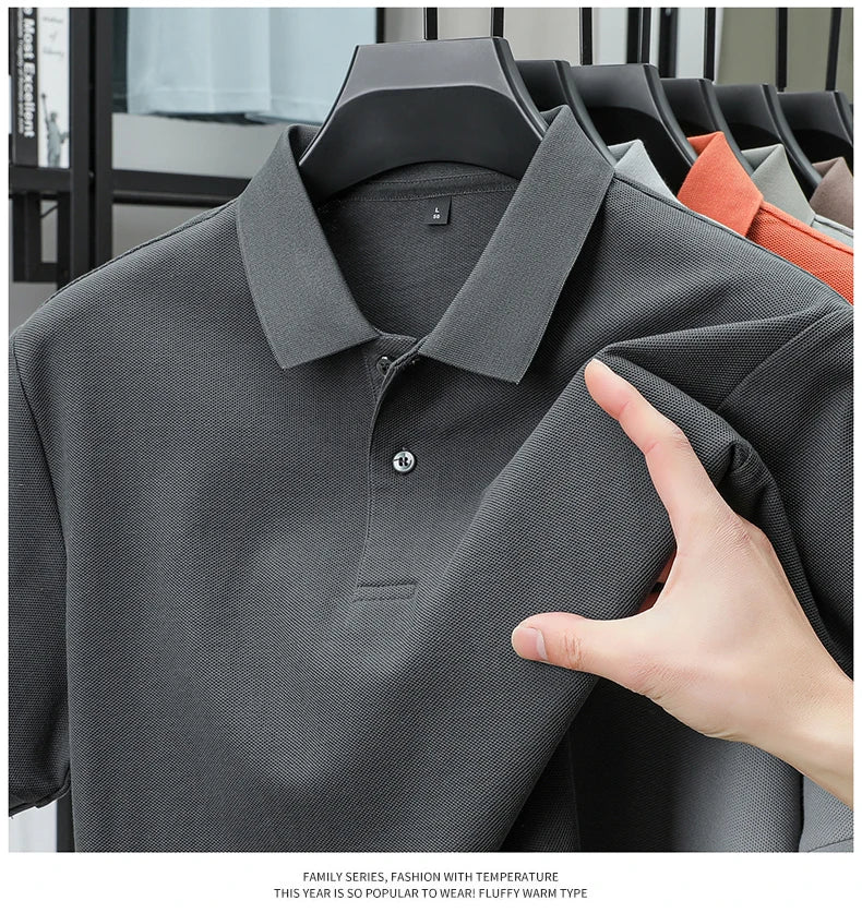 Premium 100% Cotton Polo Shirt for Men | Smart Casual