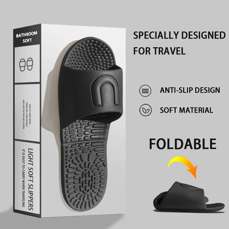 Foldable EVA Travel Slippers for Men & Women
