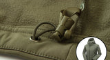 Men's Fleece Tactical Parka & Cargo Jacket Set