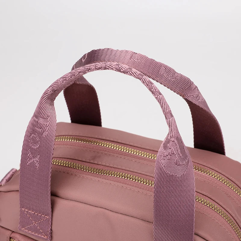 High Quality Fabric Women Shoulder Bag Pretty Style Gilrs Shopping Messenger Bag Fashion Casual Double Layers Women Handbag