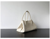 Motingsome Luxury Niche First-layer Cowhide Tote Bag Woman Large Capacity Shoulder Underarm Bag Casual Tote Big Handbag 2025 New