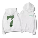 Women’s Oversized American Print Hoodie