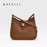 BAFELLI Genuine Leather Bucket Bag – Shoulder & Crossbody