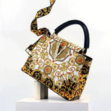 Ins Famous Fashion Classic Printed PU Leather Women's Handbags – Luxury Elegant Shoulder Crossbody Top Handle Bag