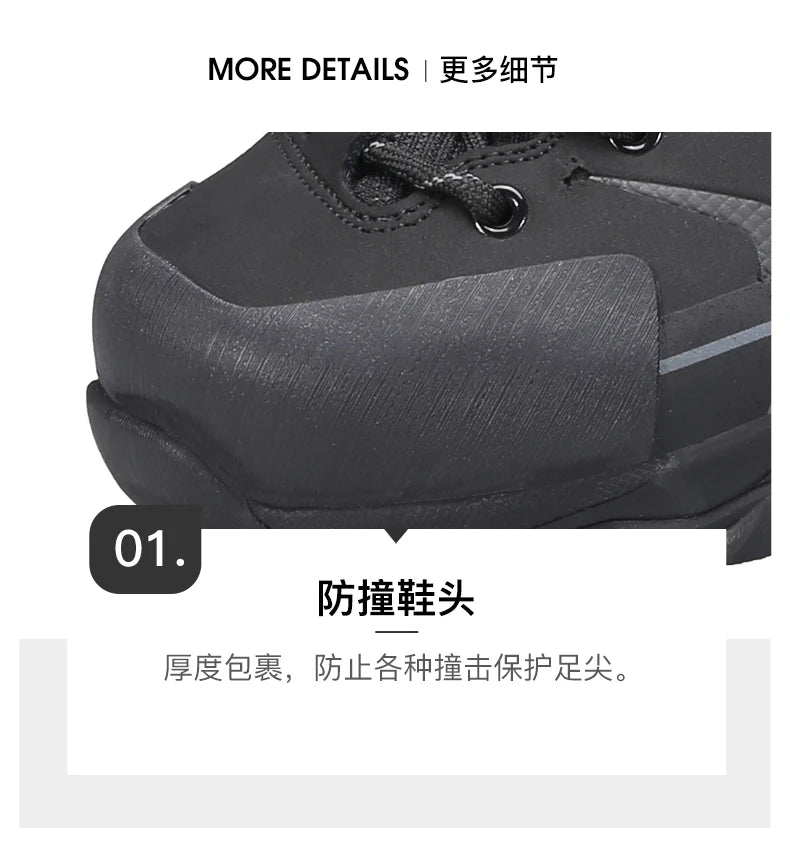 HUMTTO Hiking Shoes Men's Winter Outdoor Sports Climbing Shoes hunting Tactical boots Warm women Trekking Sneakers ankle shoes