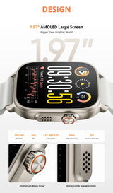 realme Watch 5 – 1.97" AMOLED GPS Smart Watch, 14-Day Battery