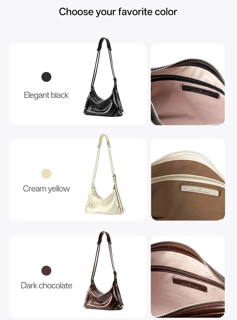 Amazing Song Donut Hobo Bag S