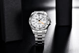 PAGANI DESIGN Vintage 42MM GMT Men's Watch PD1682 Automatic Mechanical Timepiece Sapphire Stainless Steel 100M Waterproof Retro