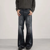 Men's Blue-Gray Relaxed Fit Jeans