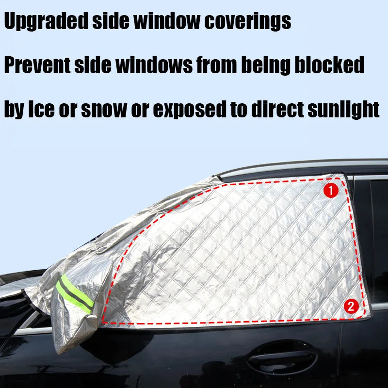 All-Season Windshield Protector Cover with Side Windows