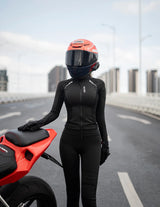 WOSAWE Women Motorcycle Jacket Downhill Motocross Motorbike Reflective Summer Biker Riding Clothing Apparel
