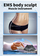 EMS Body Sculpting EMS Body Slimming Machines EMS RF Muscle Shaping In Sculpt Electromagnetic Stimulate Sliming Device