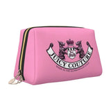 J-Juicy-C-Couture Makeup Bag Zipper Pouch Travel Cosmetic Bags Large Leather Portable Cosmetic Bag for Women