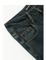 TOYOUTH Women Stretch Jeans 2025 Winter New Slightly Flared Mid-low Waist Slim Fitting Slimming Warm Fleece-lined Long Pants