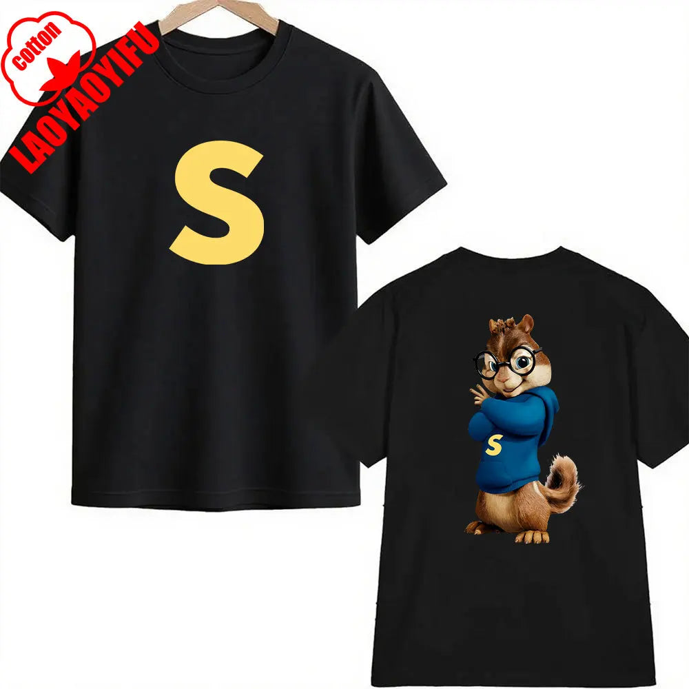 Alvin and the Chipmunks Double-Sided Cotton Tee