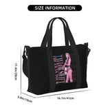 Custom The Eras Tour 1989 Taylor's Swift's American Pop Singer Tote Bag Women Large Capacity Beach Gym Travel Bags