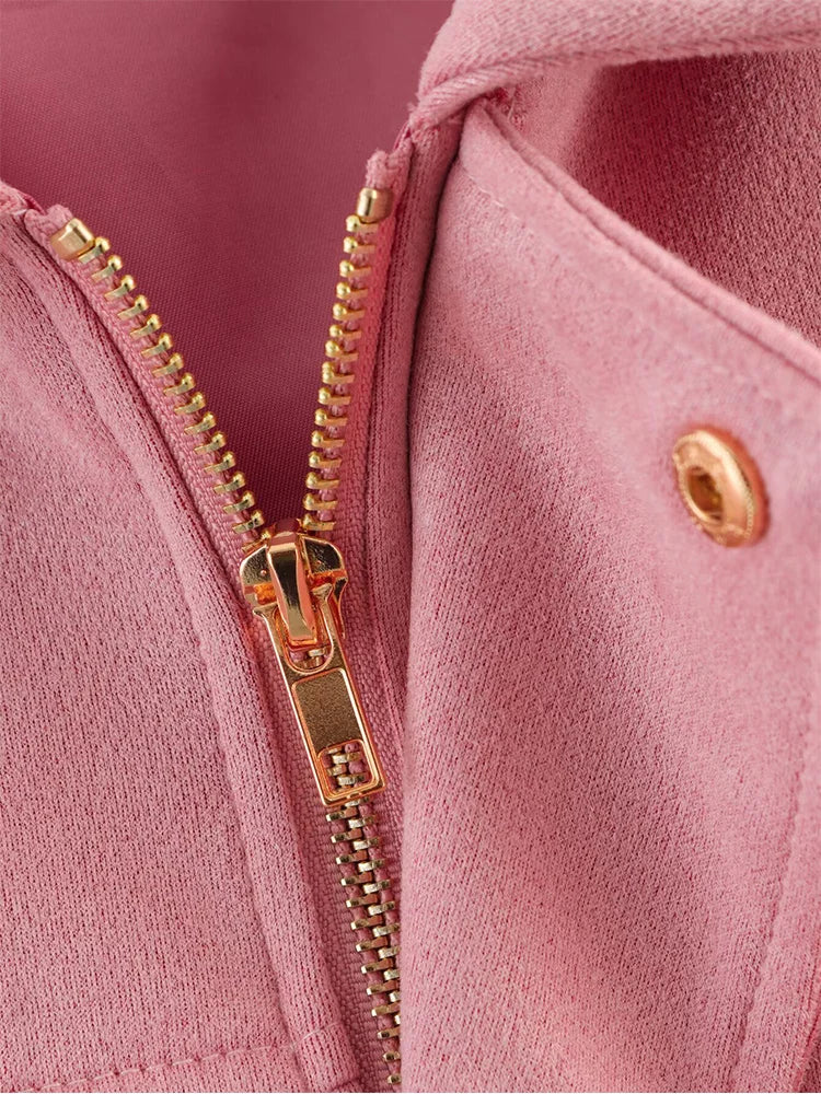Women's Suede Bomber Jacket – Elegant Oversized Coat