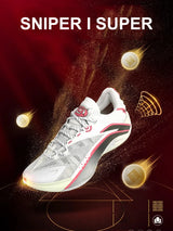 Li-Ning Men's BADFIVE SNIPER I SUPER On Door Basketball Shoes BOOM Cushion Wearable LiNing Stable Support Sports Sneaker ABFV005
