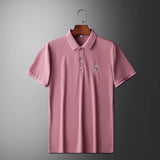 Men's Embroidered Polo Shirt – Casual Summer Style