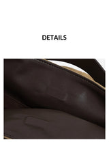 2025 Fall Winter New Suede Leather Tote Bag Unique Vintage Large Capacity Shoulder Crossbody Handheld Bag Durable Women Handbag