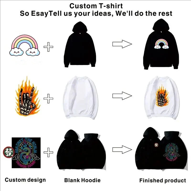 Men's Ski & Snowboard Graphic Hoodie for Fall and Winter