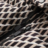 2026 Women's Winter Hooded Padded Sport Parkas Pants 2 PCS Set Belt Female Elegant Warm Windproof Skiing Coats Jackets Trousers