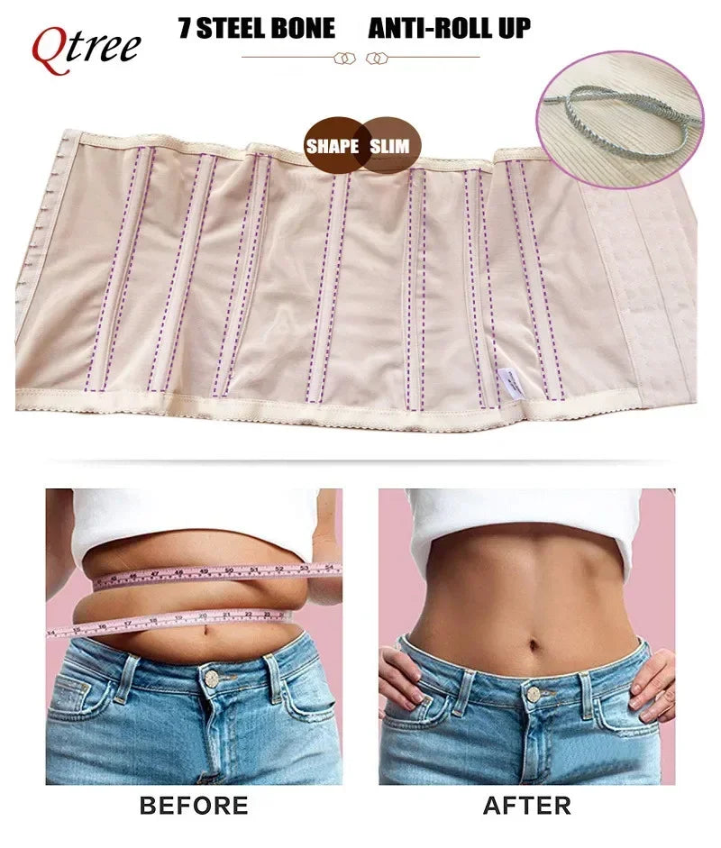 Elegant Sculpting Waist Trainer Belt | Premium Women’s Compression Girdle