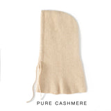 Women's Pure Cashmere Knit Beanie & Scarf Hat