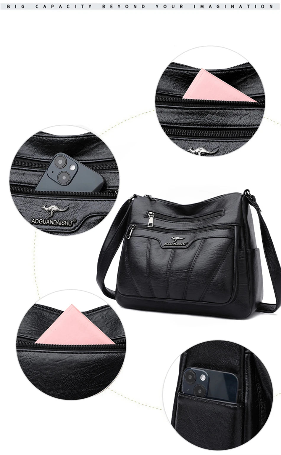 Luxury Soft Leather Tote