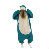 Greninja Kigurumi Onesie Mewtwo Snorlax Gengar Cosplay Halloween Costume Adult Anime Axolotl  Eevee Cow Pajamas Pijama
