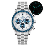 Watchdives New Wd1863 Quartz Men Watch VK63 Chronograph Bubble Sapphire Waterproof 39Mm Steel Top Brand Luxury Business Watch