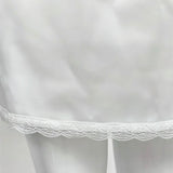 Elegant High-Waist Satin Mini Skirt