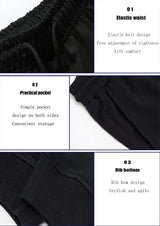 PUAIA Men's Streetwear Joggers