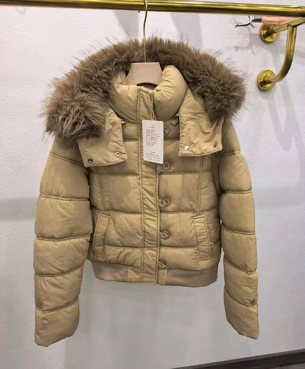 Winter Hooded Puffer Jacket