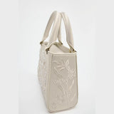 Floral Pearl Mini Duffel Bag